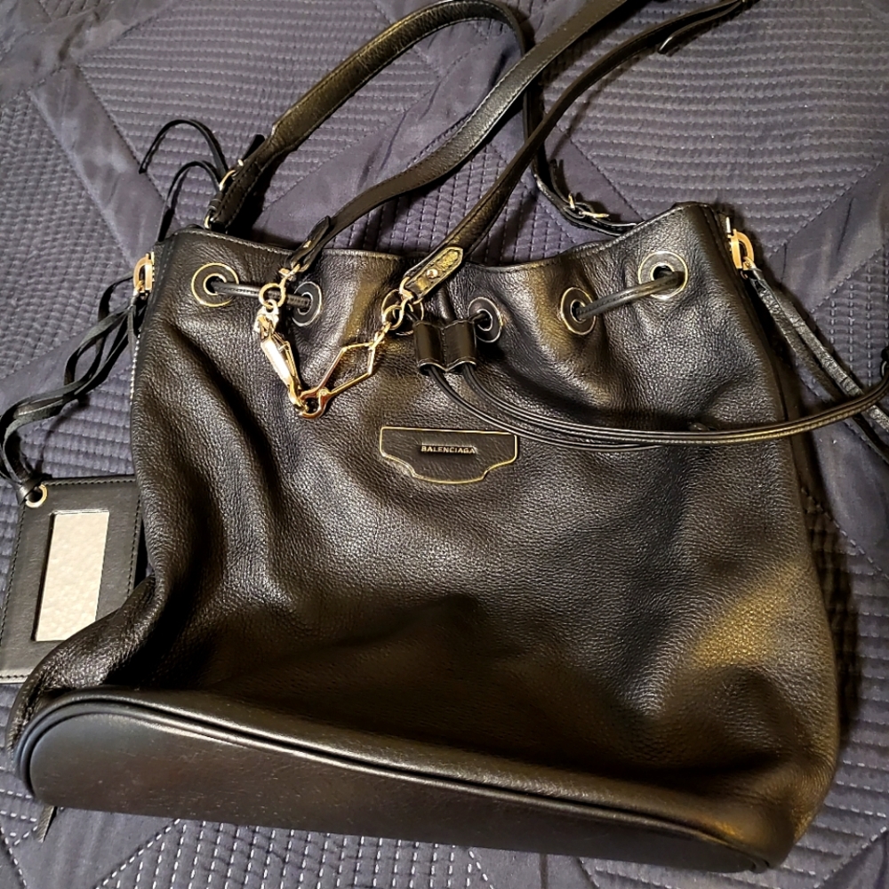 Balenciaga Papier Plate Bucket bag